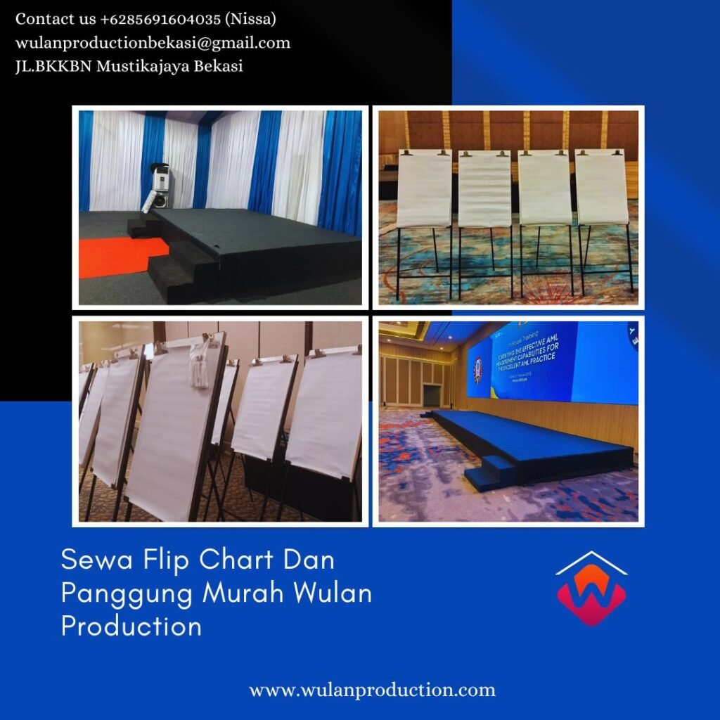 Sewa Flip Chart Dan Panggung Area Jakarta Murah Berkualitas