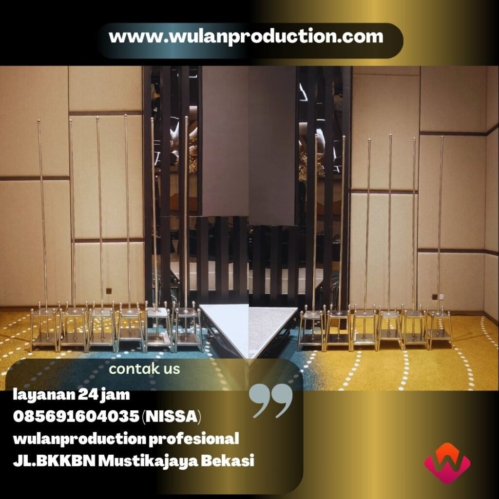 Rental Tiang Bendera VIP Bahan Stainless di Jakarta