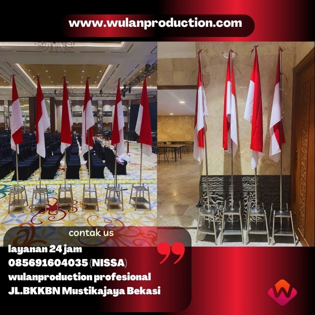 Rental Tiang Bendera VIP Bahan Stainless di Jakarta