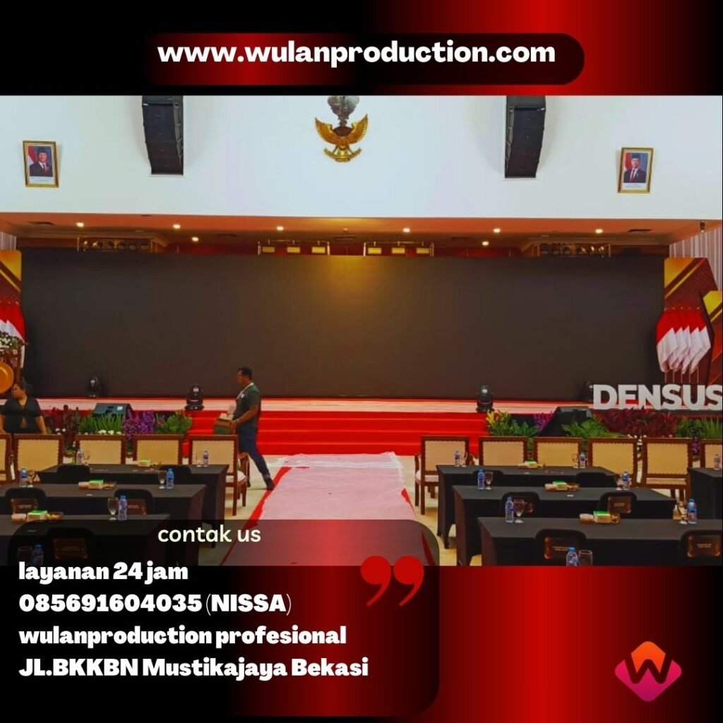 Sewa Panggung Dan Taman Panggung Bunga Segar di Jakarta
