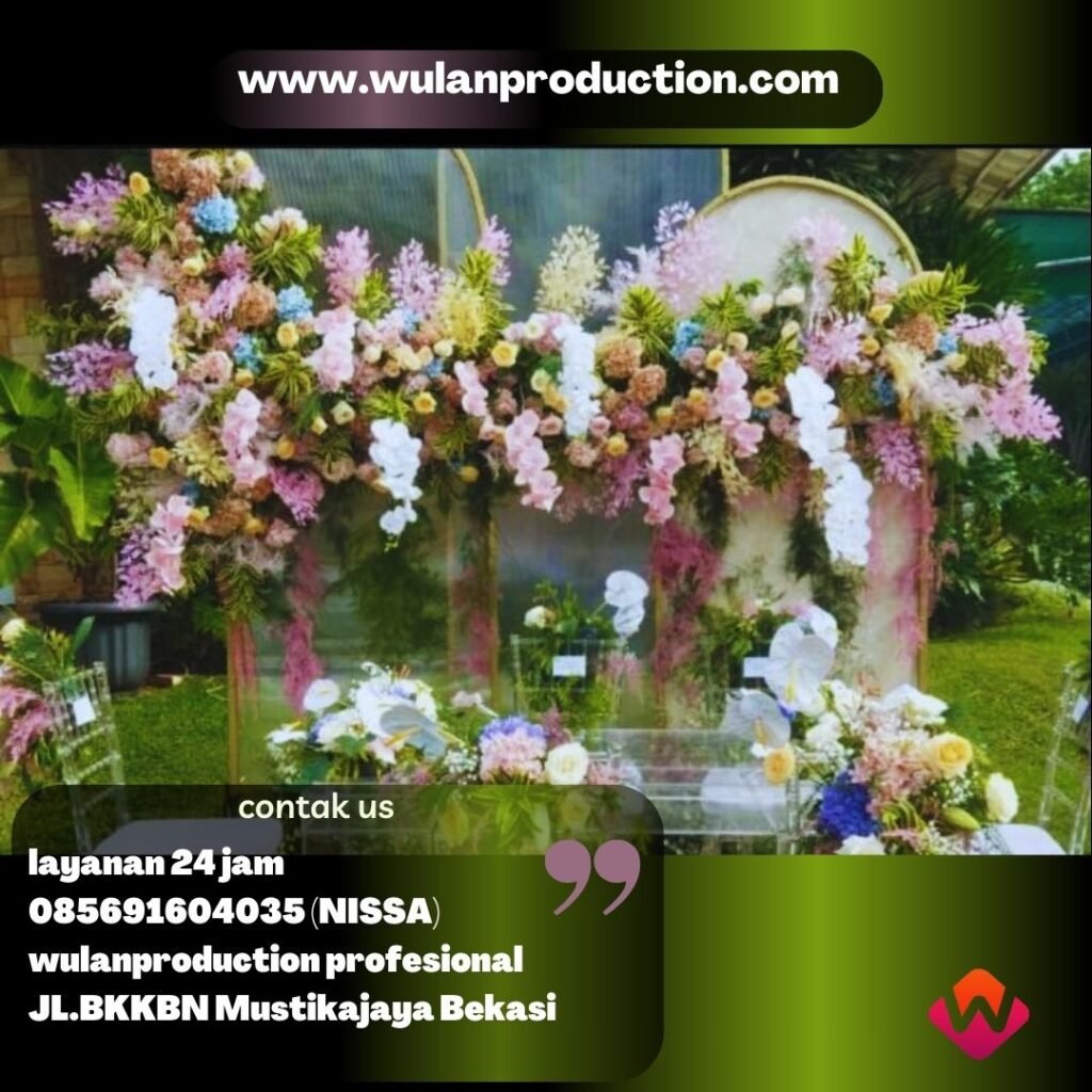 Sewa Dekorasi Bunga Artificial Atau Plastik Dan Bunga Segar di Jakarta