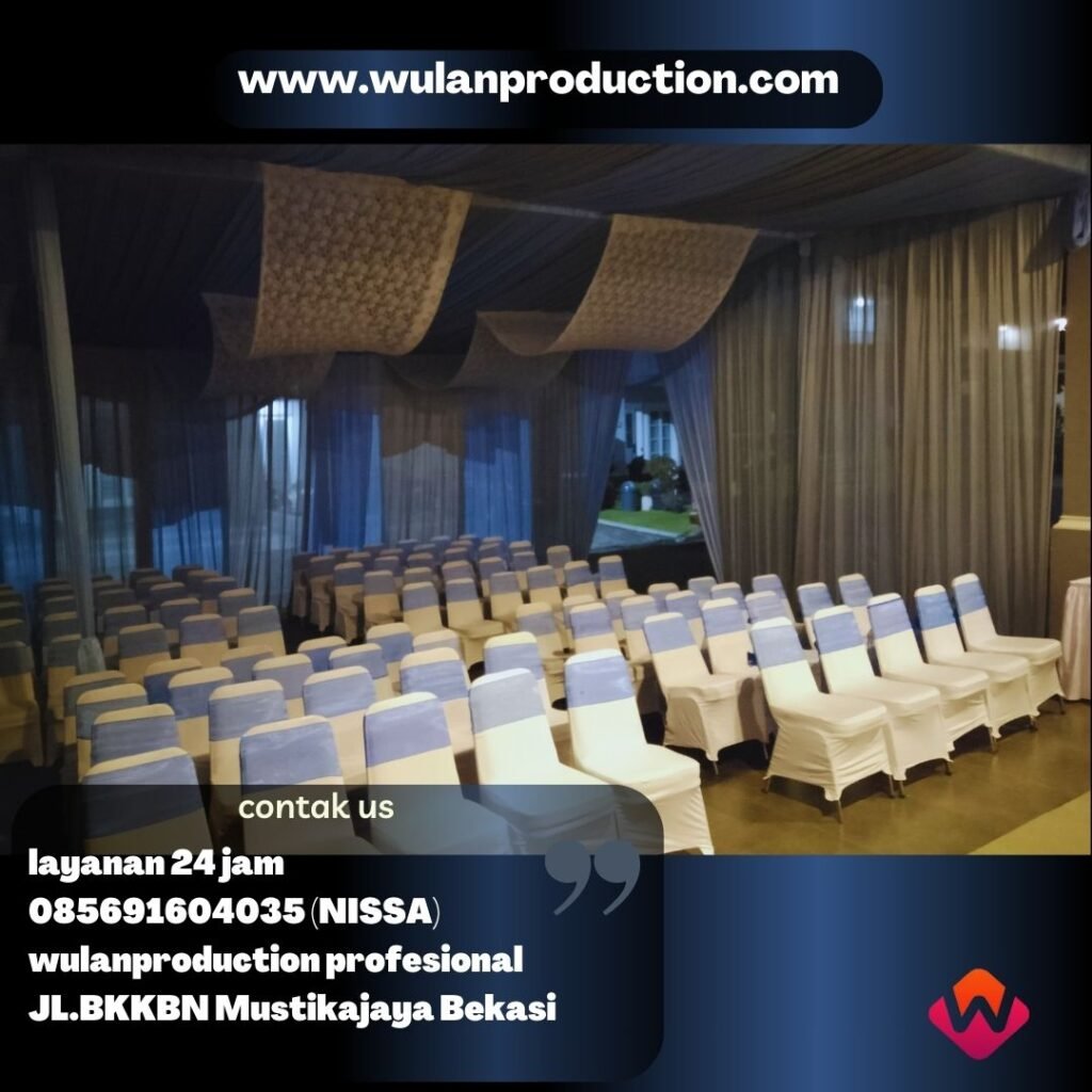 Sewa Kursi Dan Dekorasi Event di Water Terrace Grandwisata Bekasi