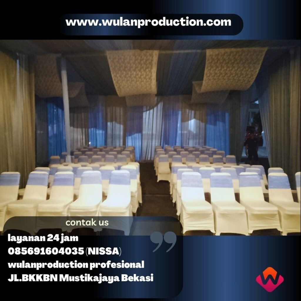 Sewa Kursi Dan Dekorasi Event di Water Terrace Grandwisata Bekasi