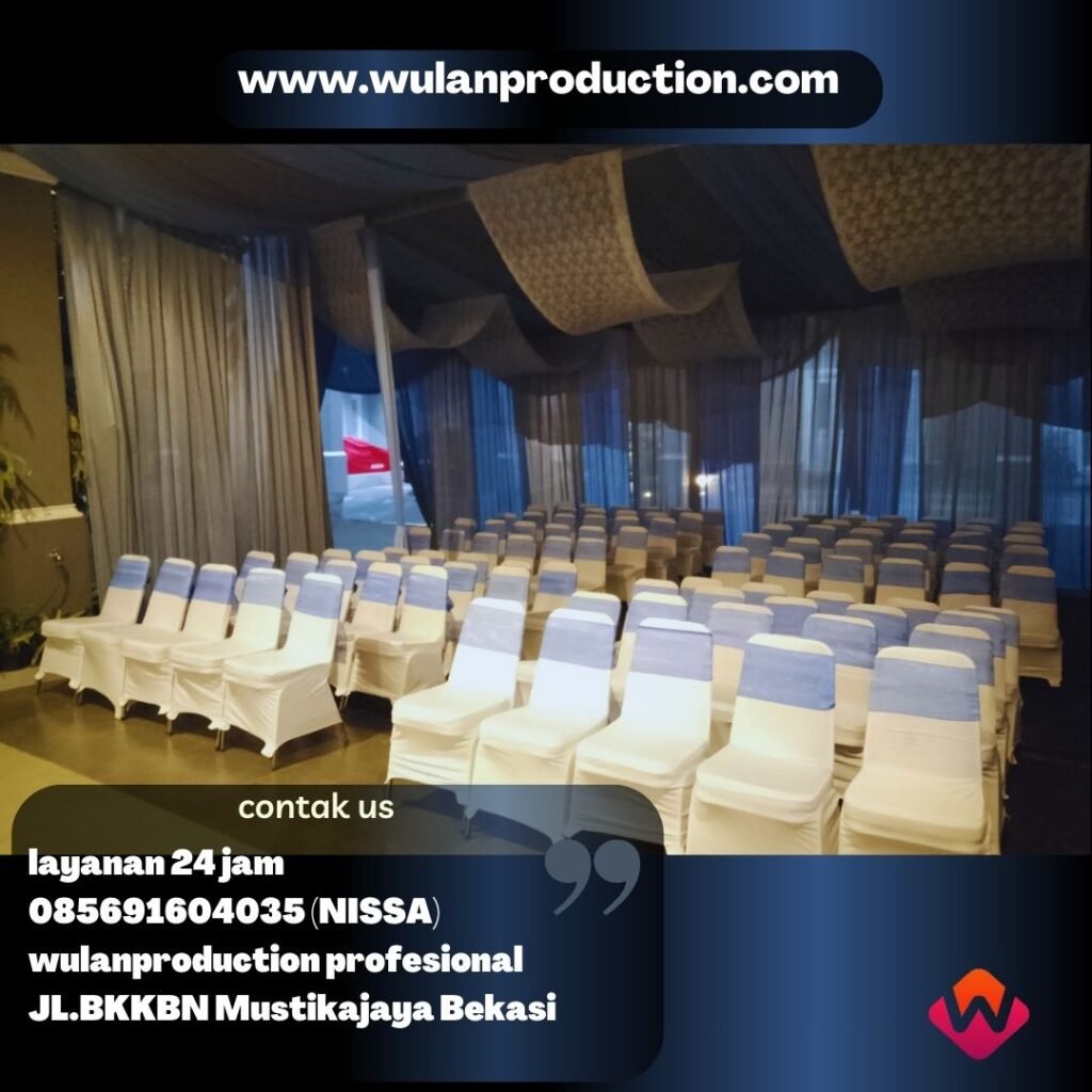 Sewa Kursi Dan Dekorasi Event di Water Terrace Grandwisata Bekasi