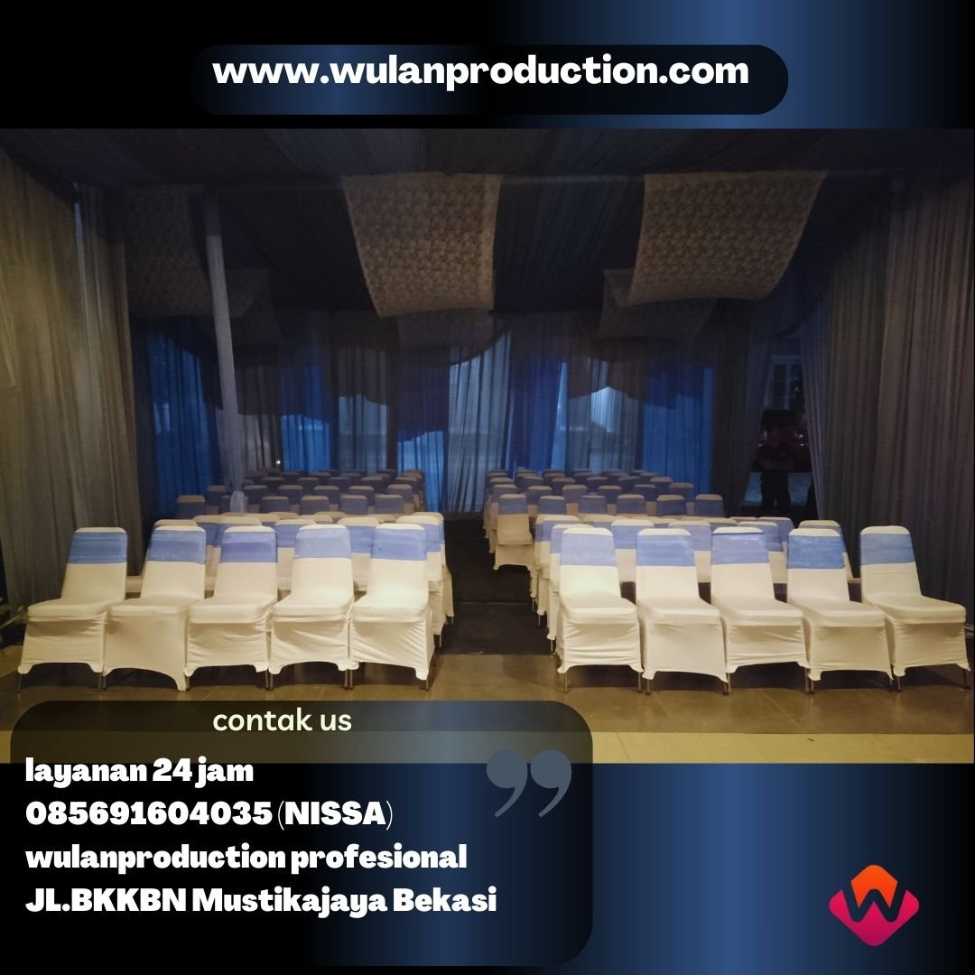 Sewa Kursi Dan Dekorasi Event di Water Terrace Grandwisata Bekasi