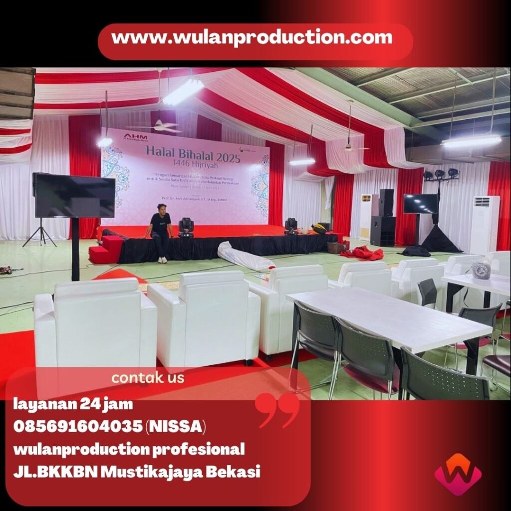 Sewa Panggung Pendek Indoor Karpet Merah di Jakarta