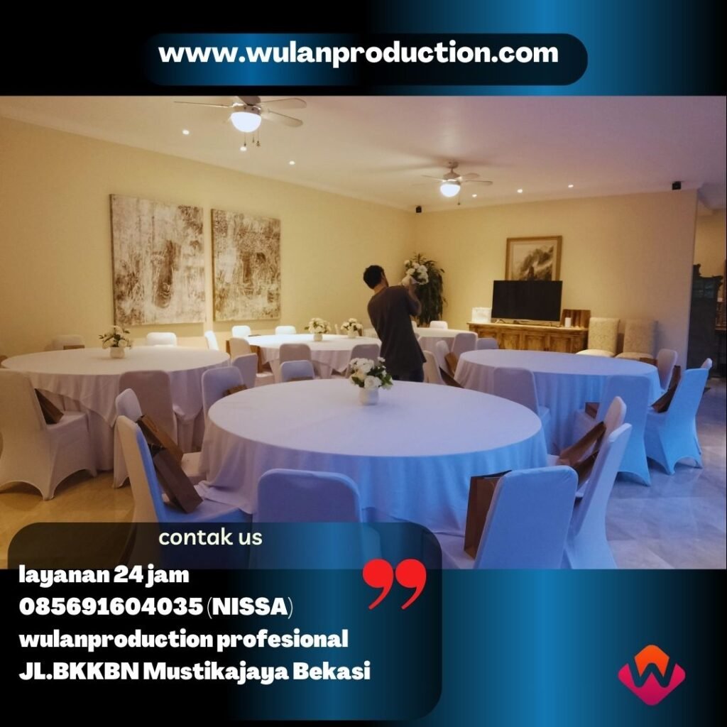 Sewa Round Table Kursi Futura Dan Alat Catering Jakarta