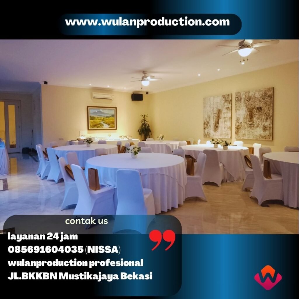 Sewa Round Table Kursi Futura Dan Alat Catering Jakarta