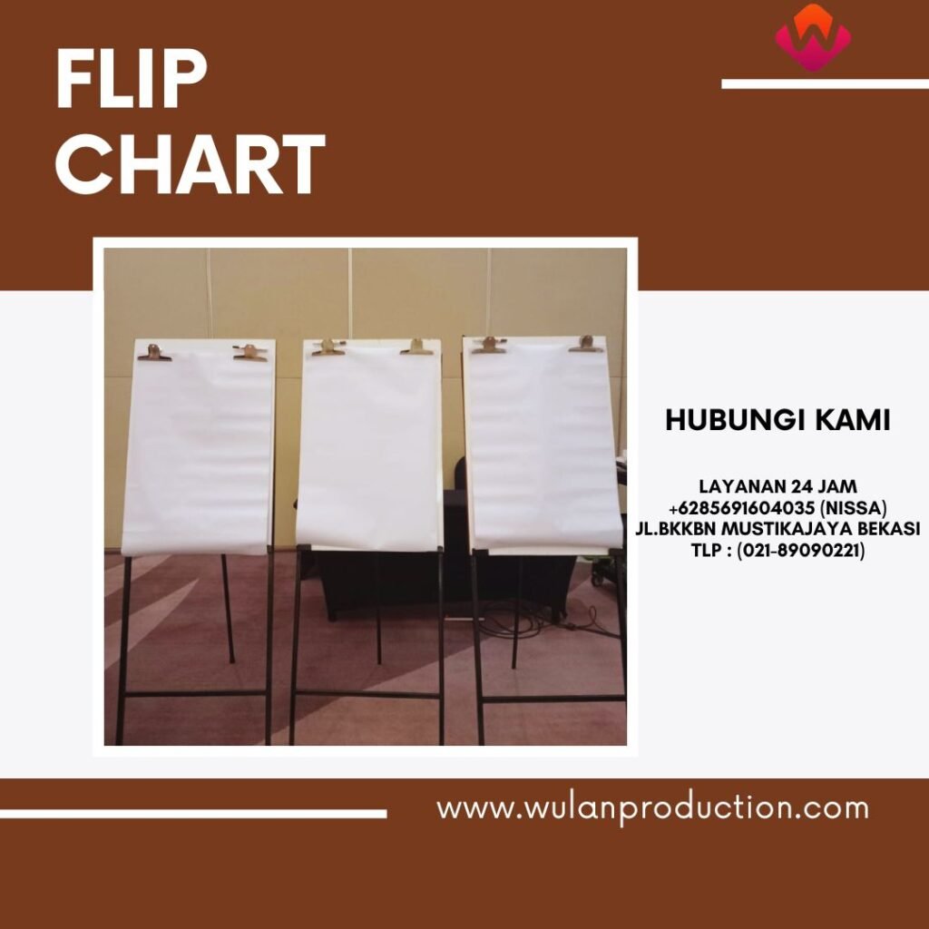 Sewa Standing Flip Chart Untuk Meeting Di Bekasi