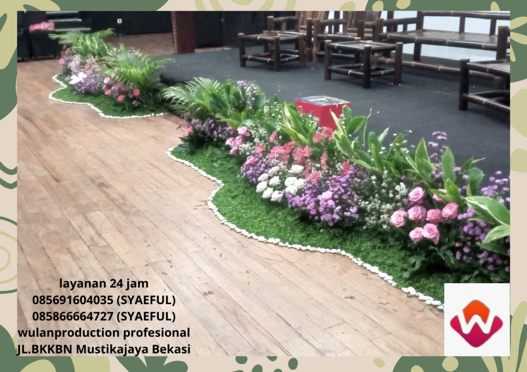 Rental Mini Garden Bunga Segar di Jakarta