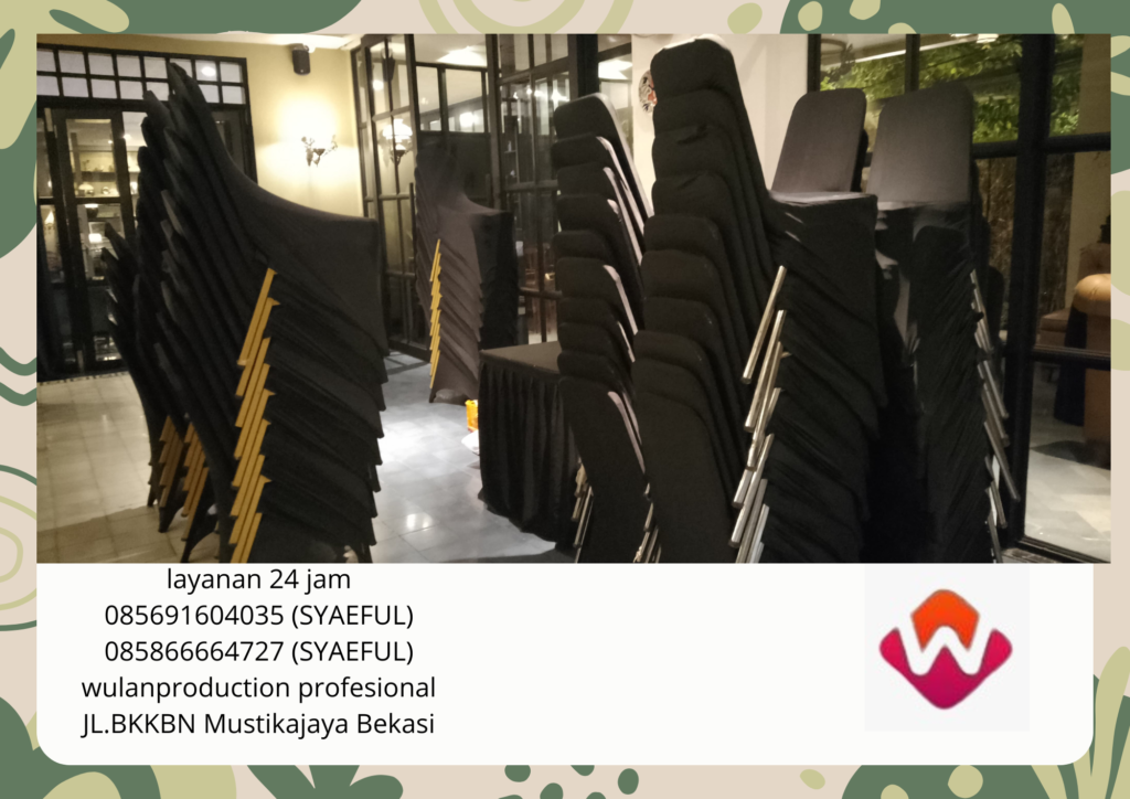 Sewa Kursi Dan Meja Cover hitam Event Siemens Indonesia Jakarta