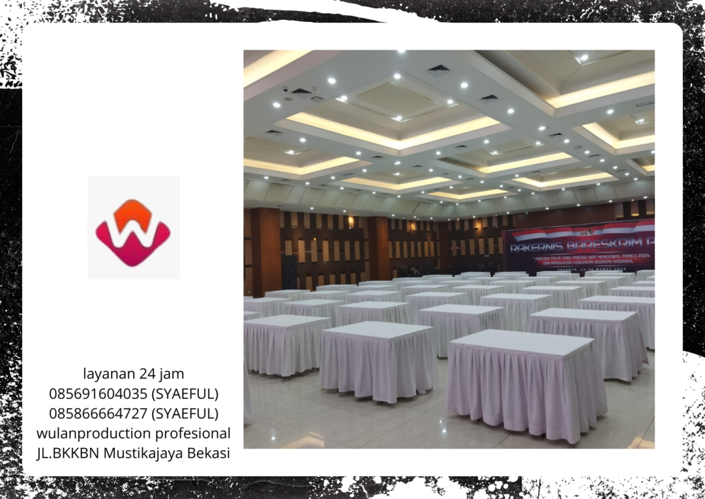Jasa Sewa Meja Kotak Berkualitas Wilayah Bekasi