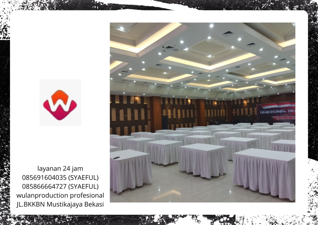 Jasa Sewa Meja Kotak Berkualitas Wilayah Bekasi