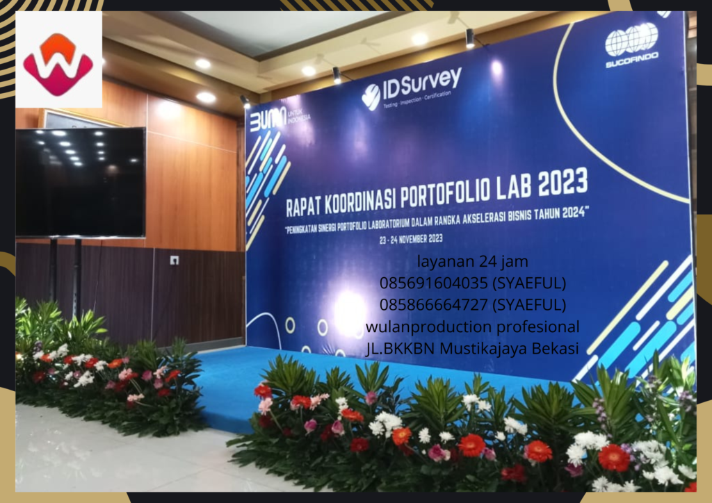 Sewa Panggung Standar Karpet Biru Di Jakarta