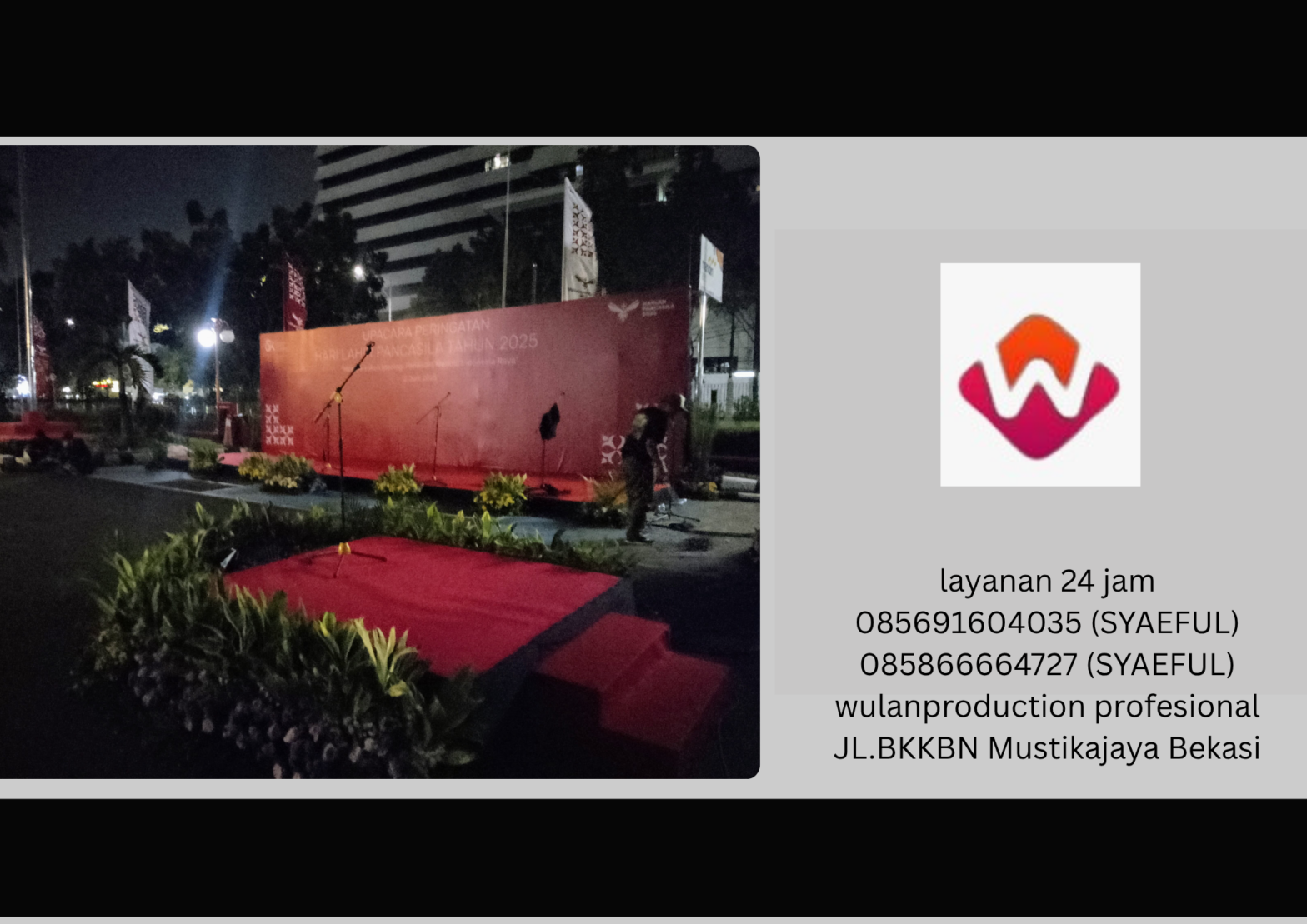 Rental Backdrop Dan Karpet Merah Berkualitas Di Depok