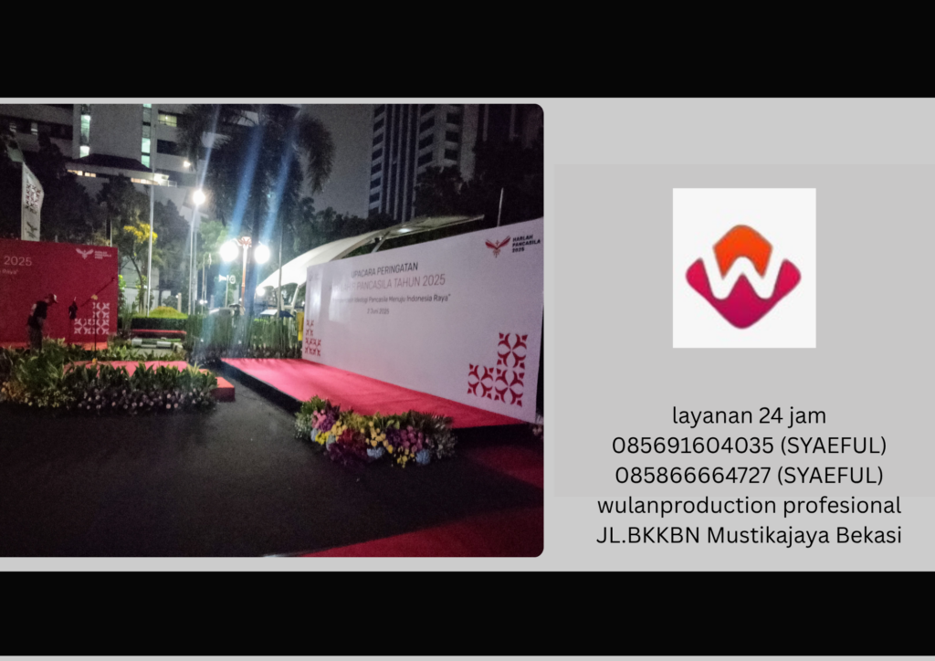 Rental Backdrop Dan Karpet Merah Berkualitas Di Depok