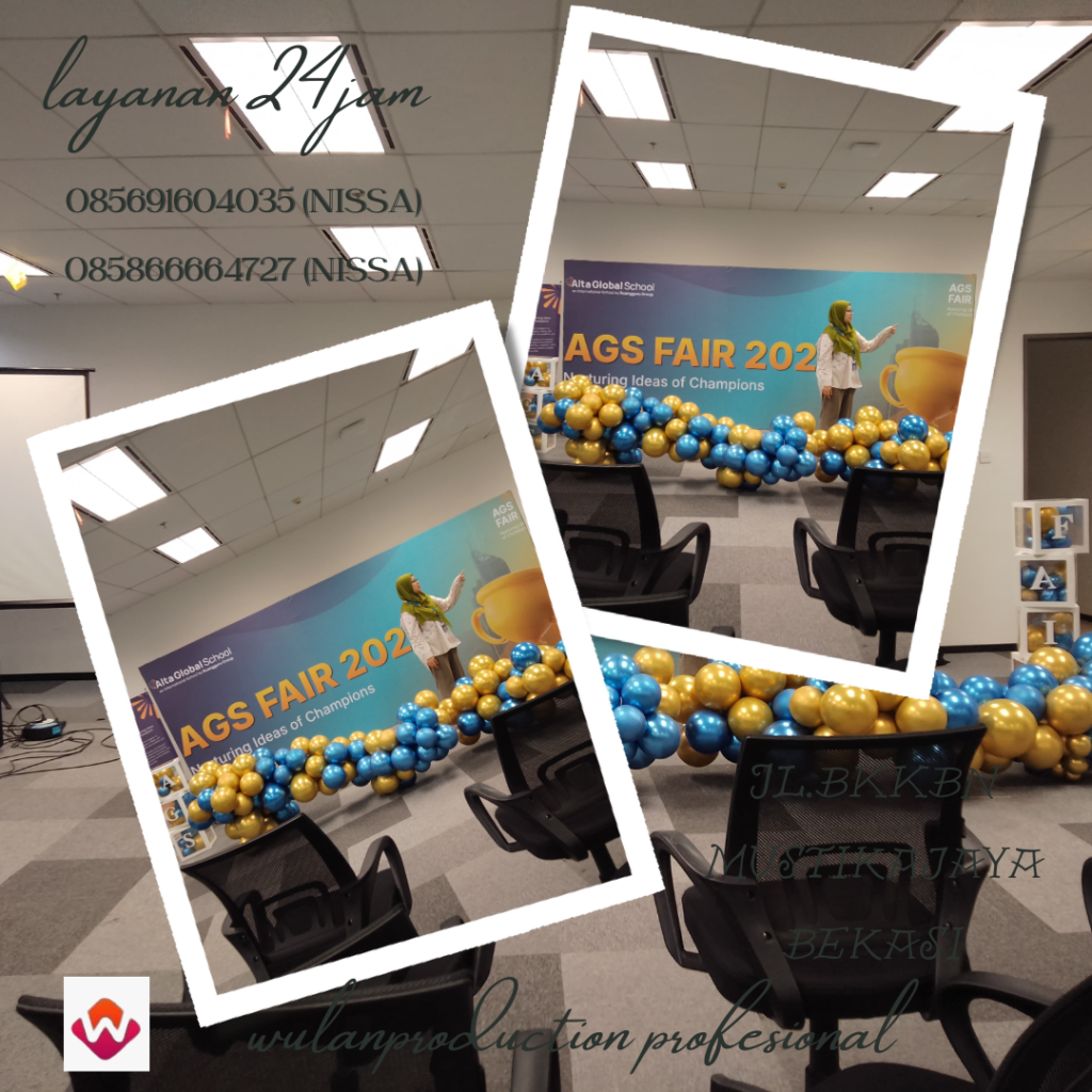 Jasa sewa Backdrop Dan Dekorasi Balon Jakarta