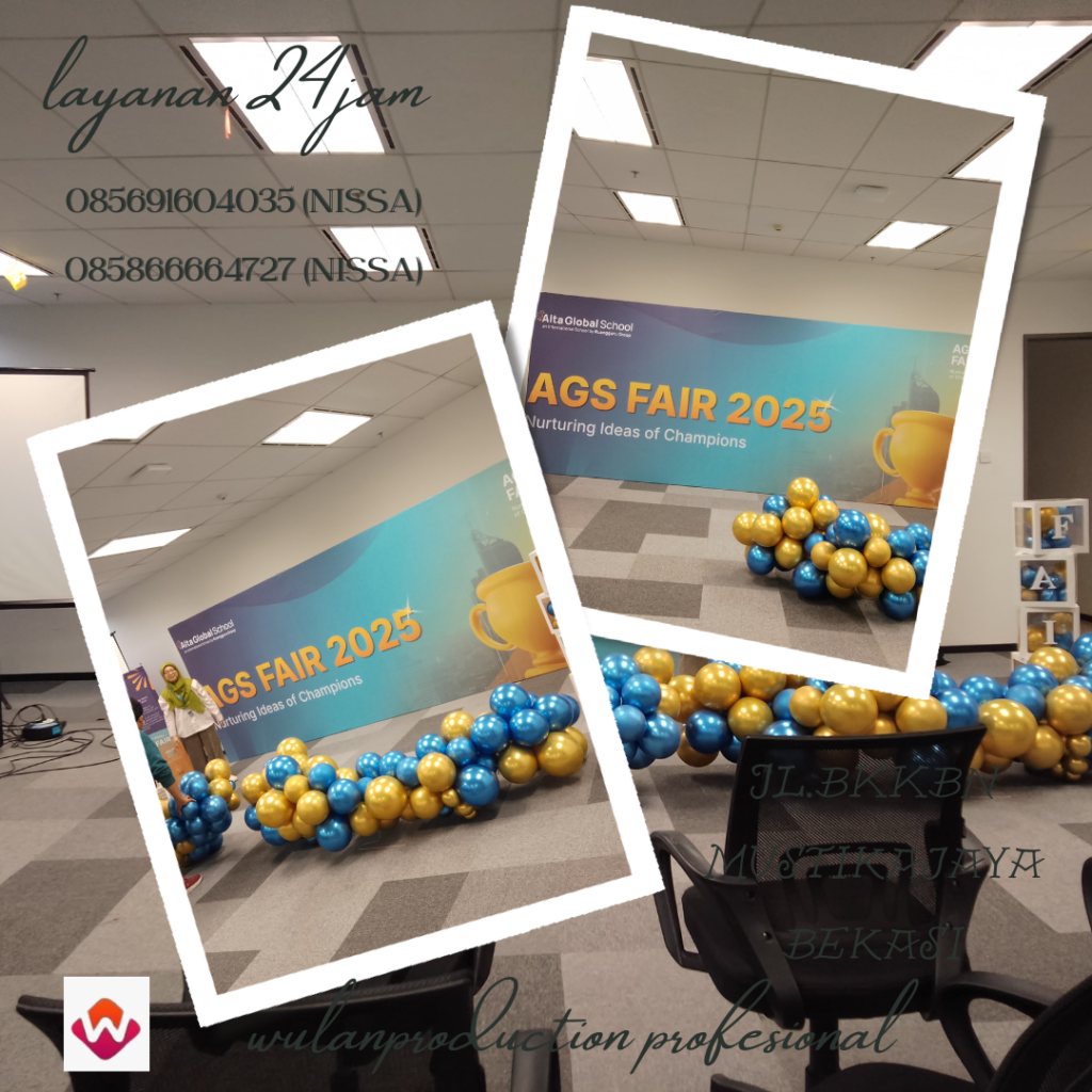 Jasa sewa Backdrop Dan Dekorasi Balon Jakarta