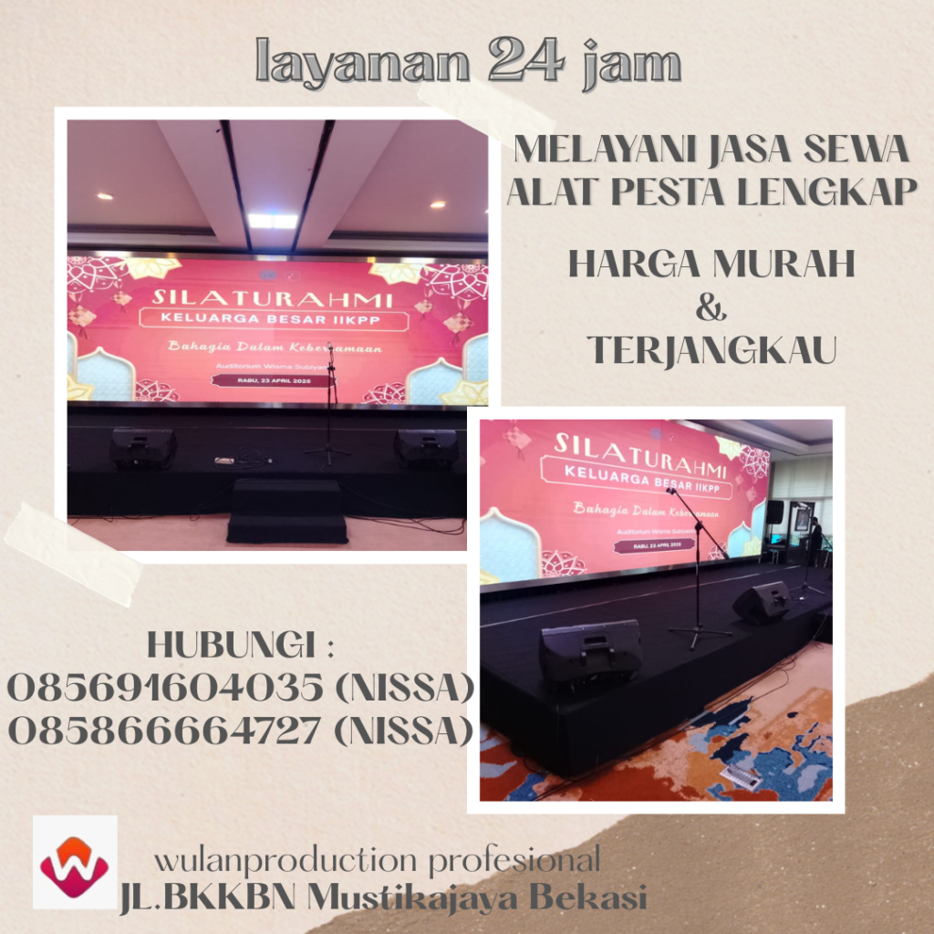 Jasa sewa Backdrop Frame, Kotak Dan Wing Customize Jakarta