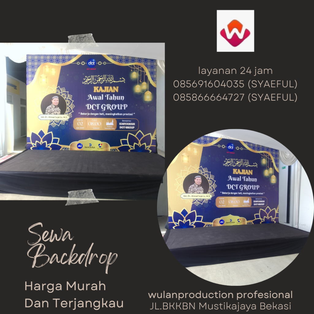 Rental Backdrop Gate Berkualitas di Jakarta