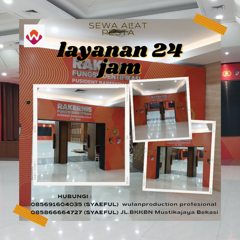 Rental Welcome Gate Dan Backdrop di Jakarta
