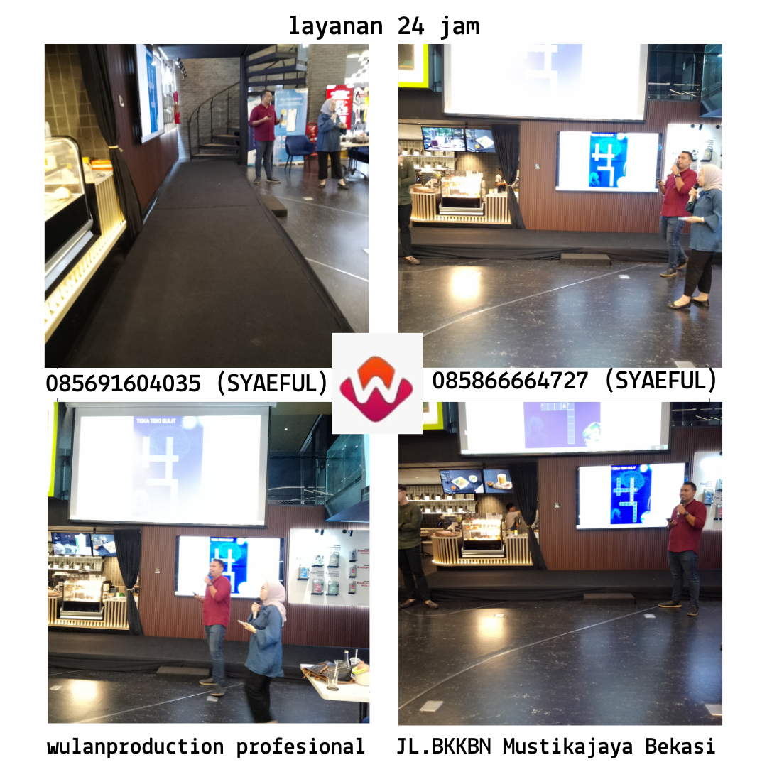 Sewa Stage Karpet Hitam Event Oil Center Building Tamrin Jakarta
