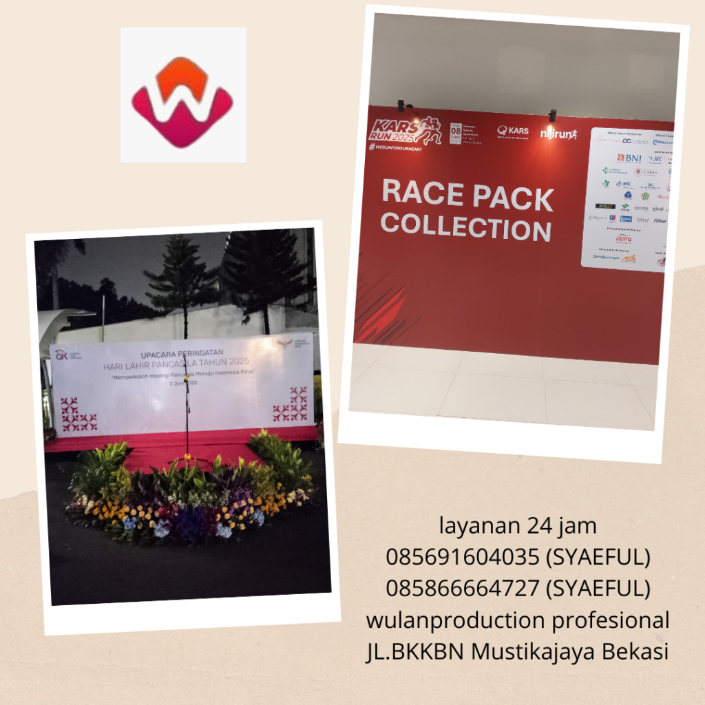 Sewa Backdrop Photo Booth Custom di Jakarta