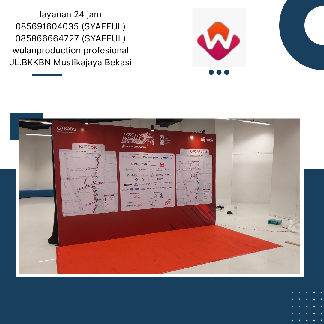 Sewa Backdrop,Lampu Sorot Dan Karpet Buana Jakarta