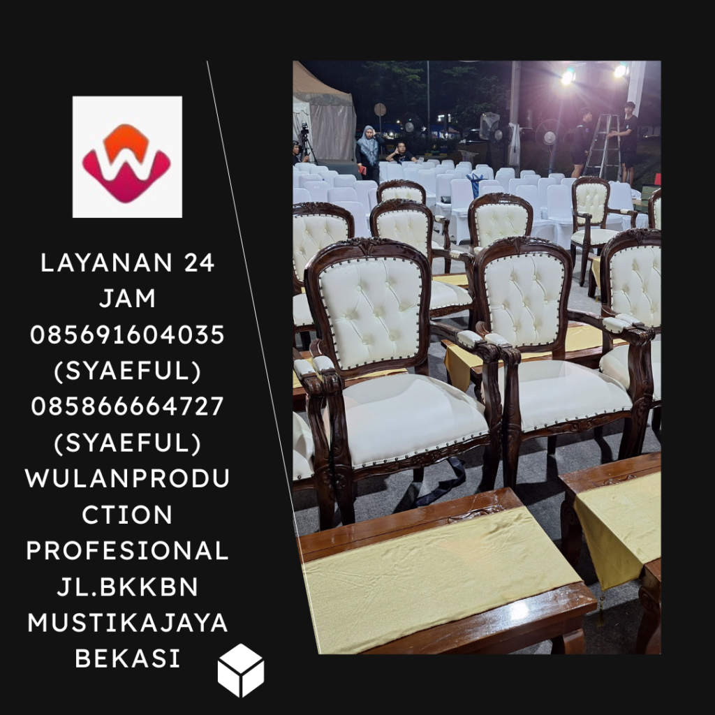 Sewa Kursi VIP Dan Standar Event di Jakarta