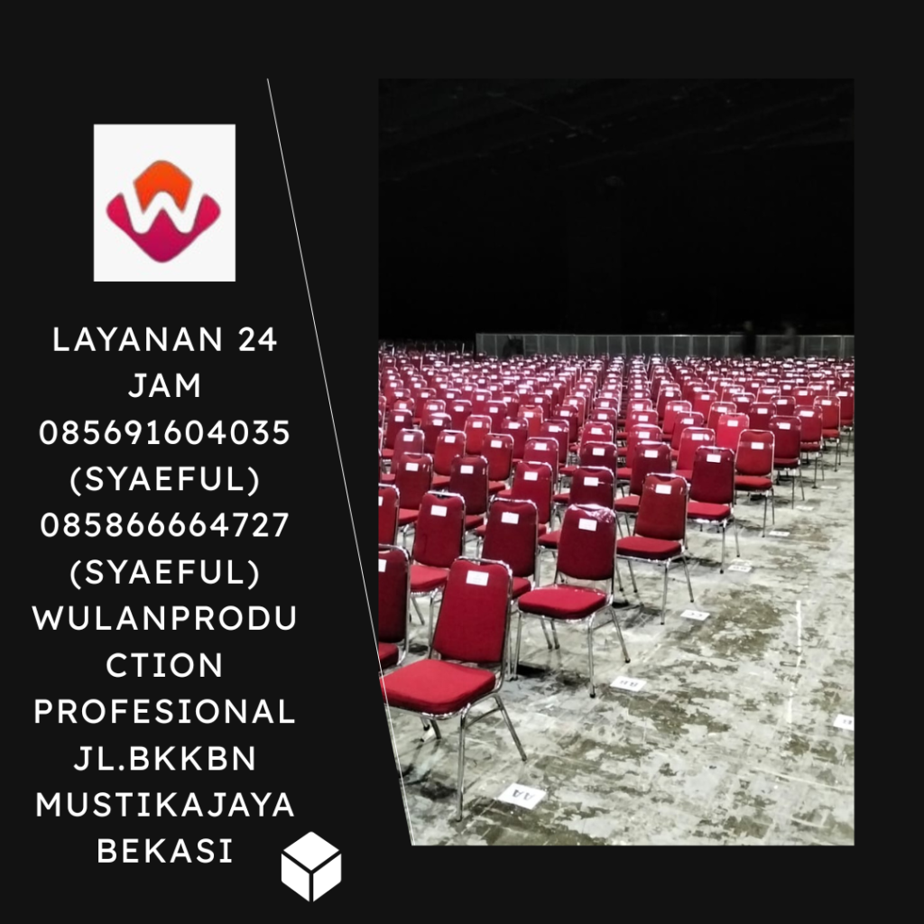 Sewa Kursi VIP Dan Standar Event di Jakarta