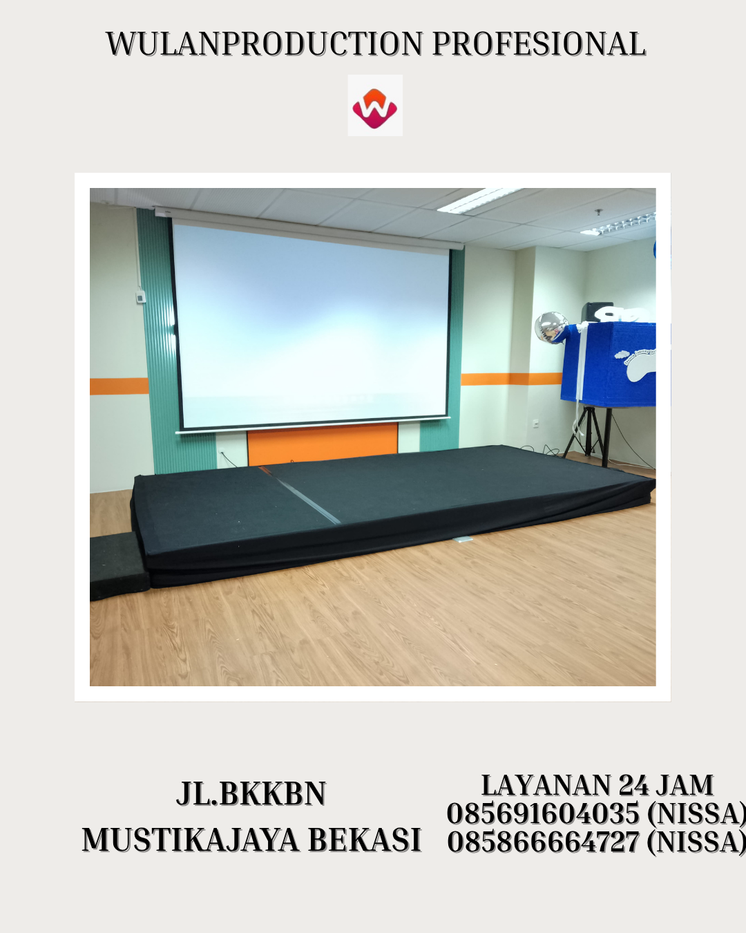 Sewa Stage Event PT. Nusa Prima Disribusi Jakarta