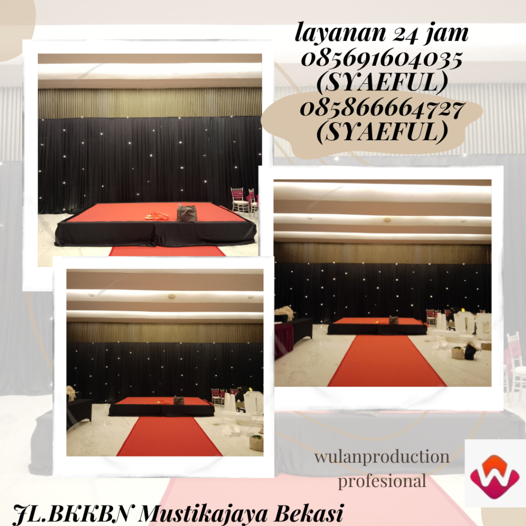 Sewa Star Light Dan Black Curtain Jakarta