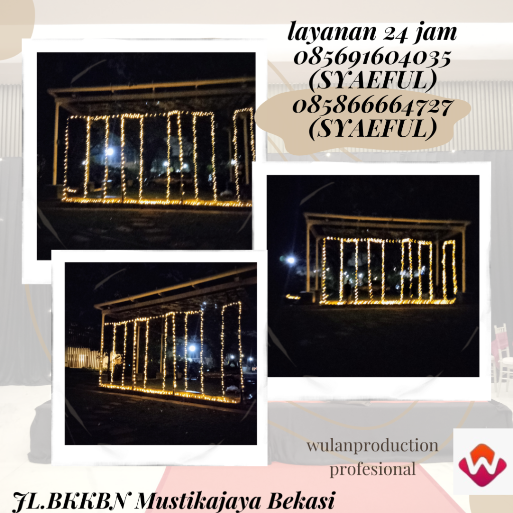 Sewa Star Light Dan Black Curtain Jakarta