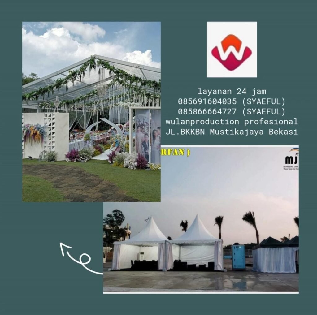 Sewa Aneka Tenda Harga Murah Di Bekasi