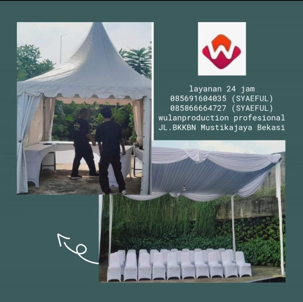 Sewa Aneka Tenda Harga Murah Di Bekasi