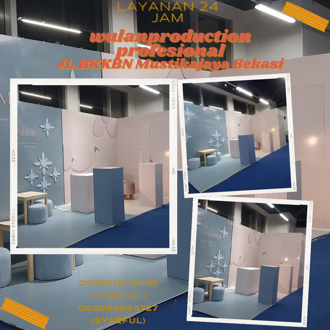 Sewa Booth atau Stand Custom di Jakarta
