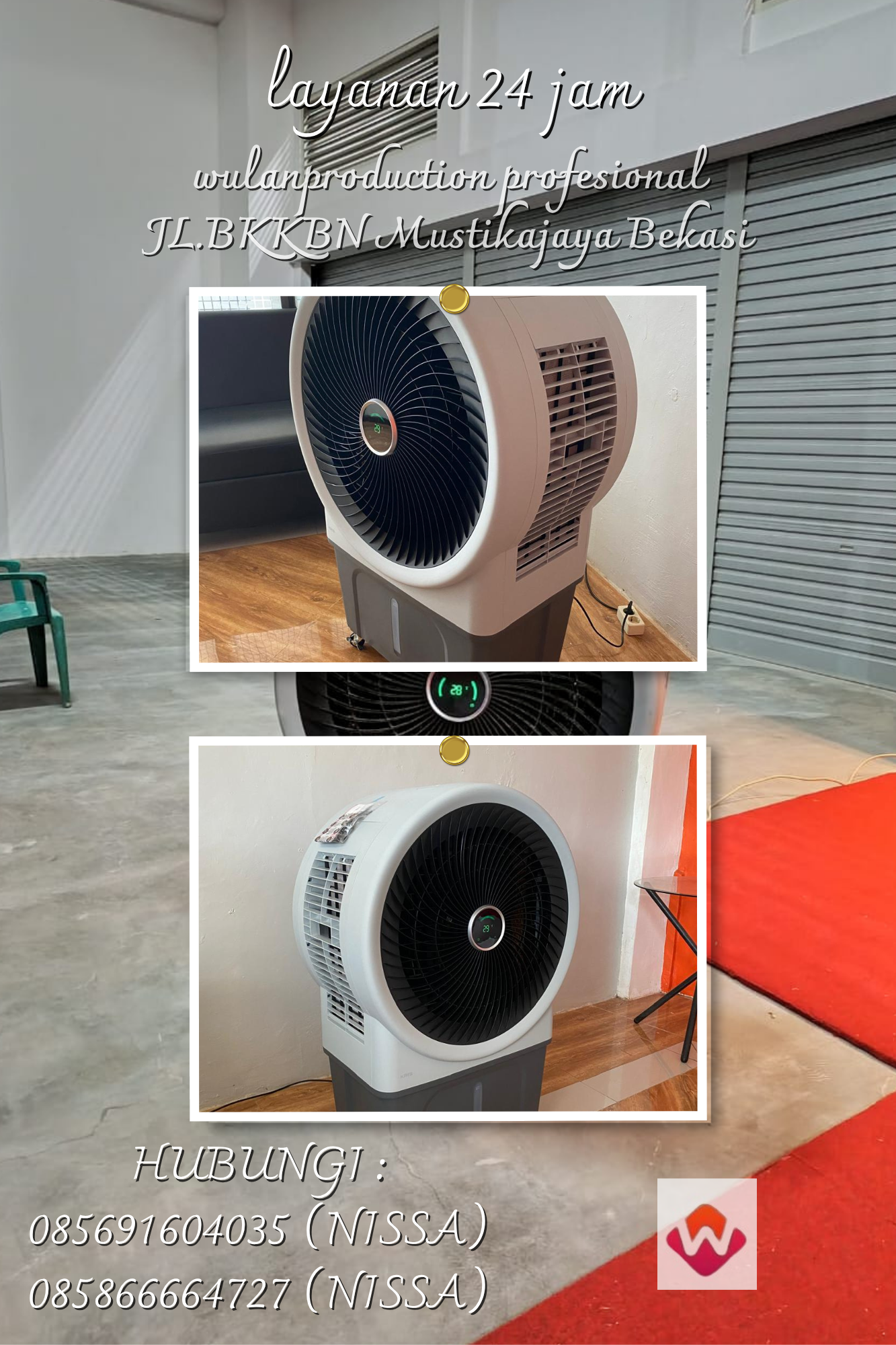 Jasa Sewa Air Cooler Dan Misty Fan Jakarta