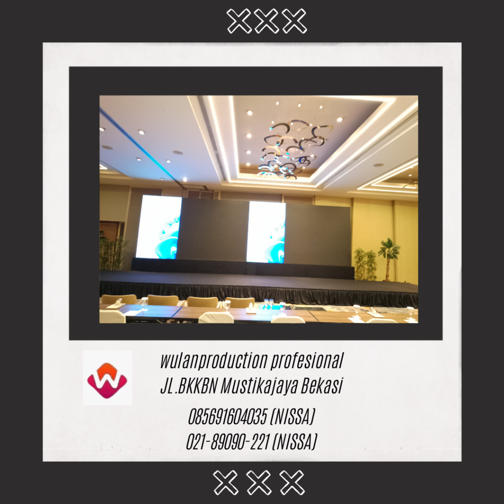 Sewa Cover Stage Karpet Dan Poni Hitam Jakarta