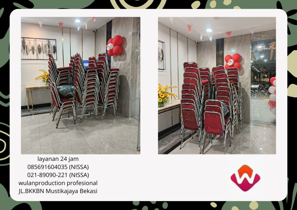 Rental Panggung Level Dan Kursi Futura Polos Jakarta