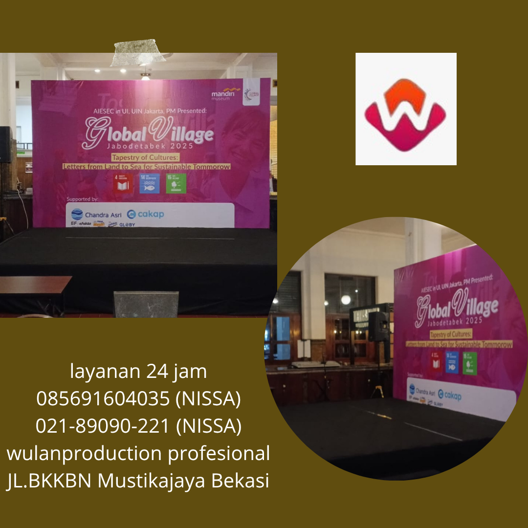 Rental Panggung Level Kotak Event Museum Bank Mandiri Jakarta