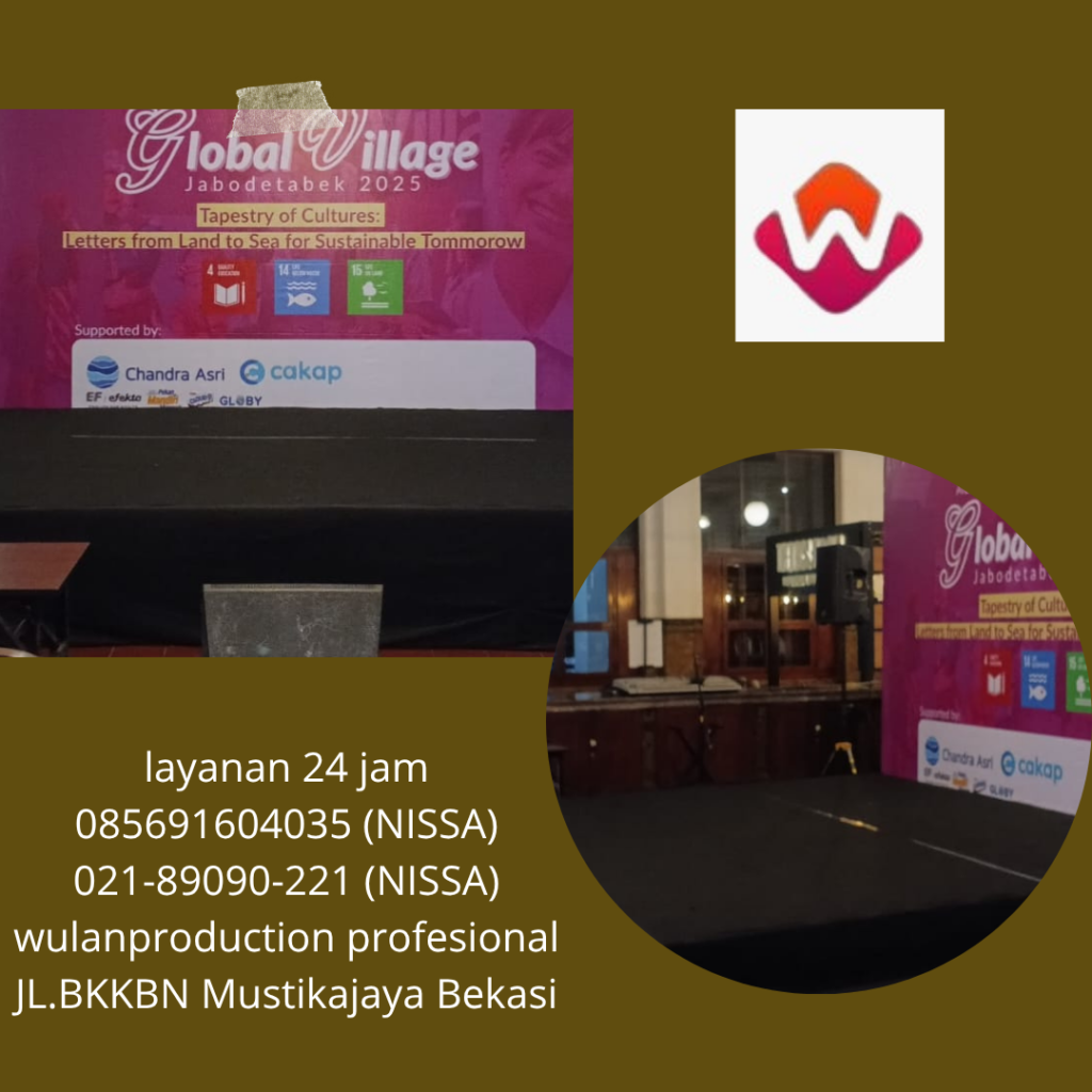 Rental Panggung Level Kotak Event Museum Bank Mandiri Jakarta