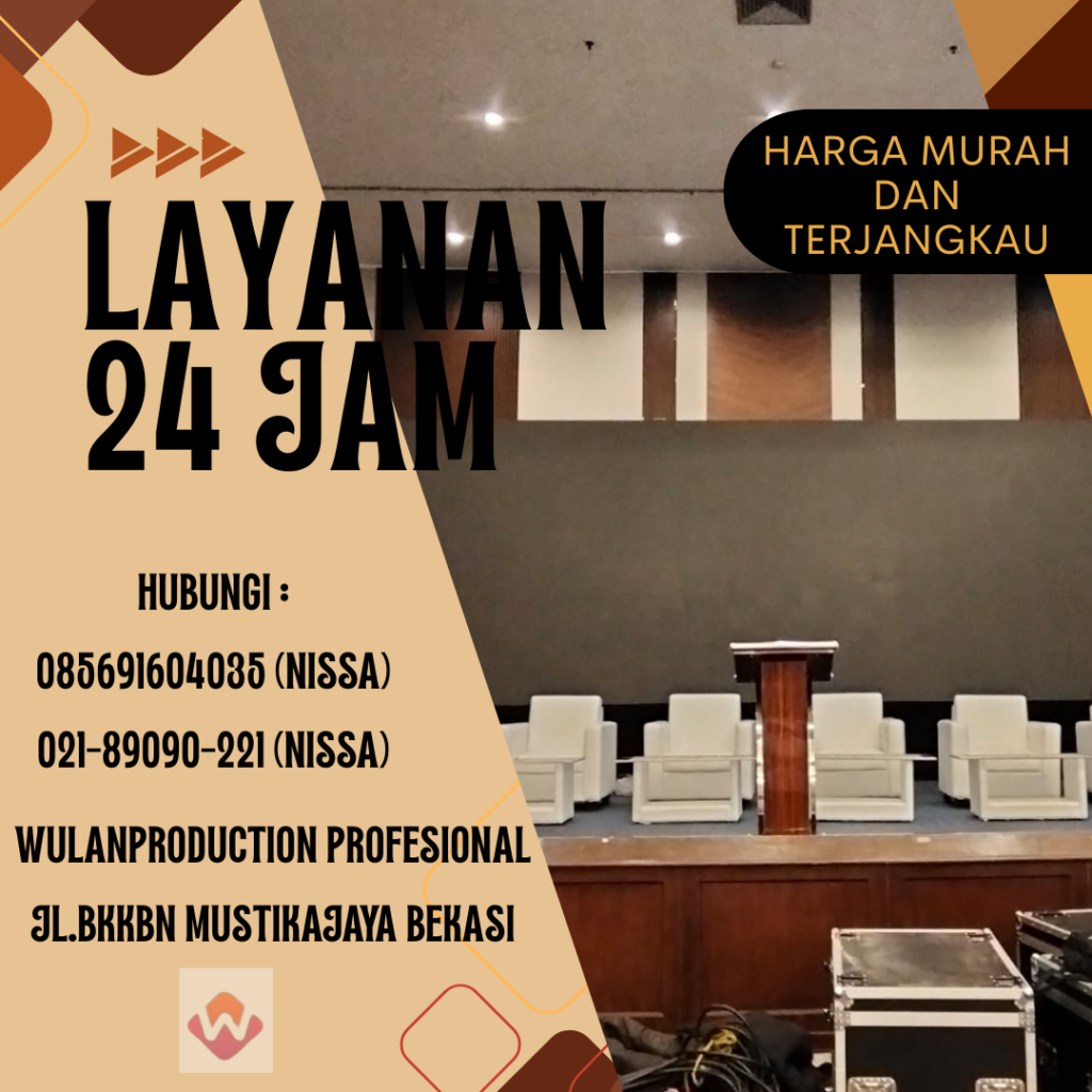 Rental Podium Kayu Elegan Untuk Acara Resmi Bekasi