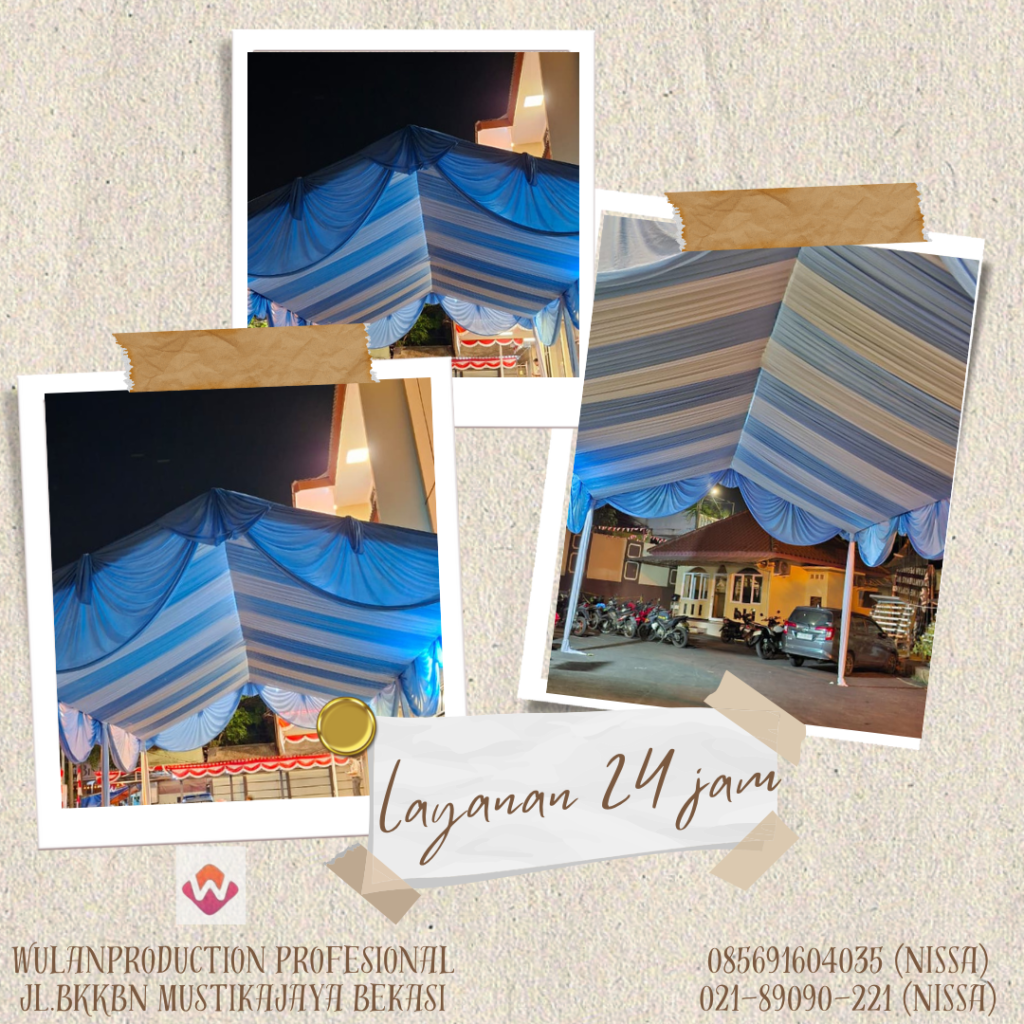 Rental Tenda Plafon Dan Serut Type Konvensional Jakarta