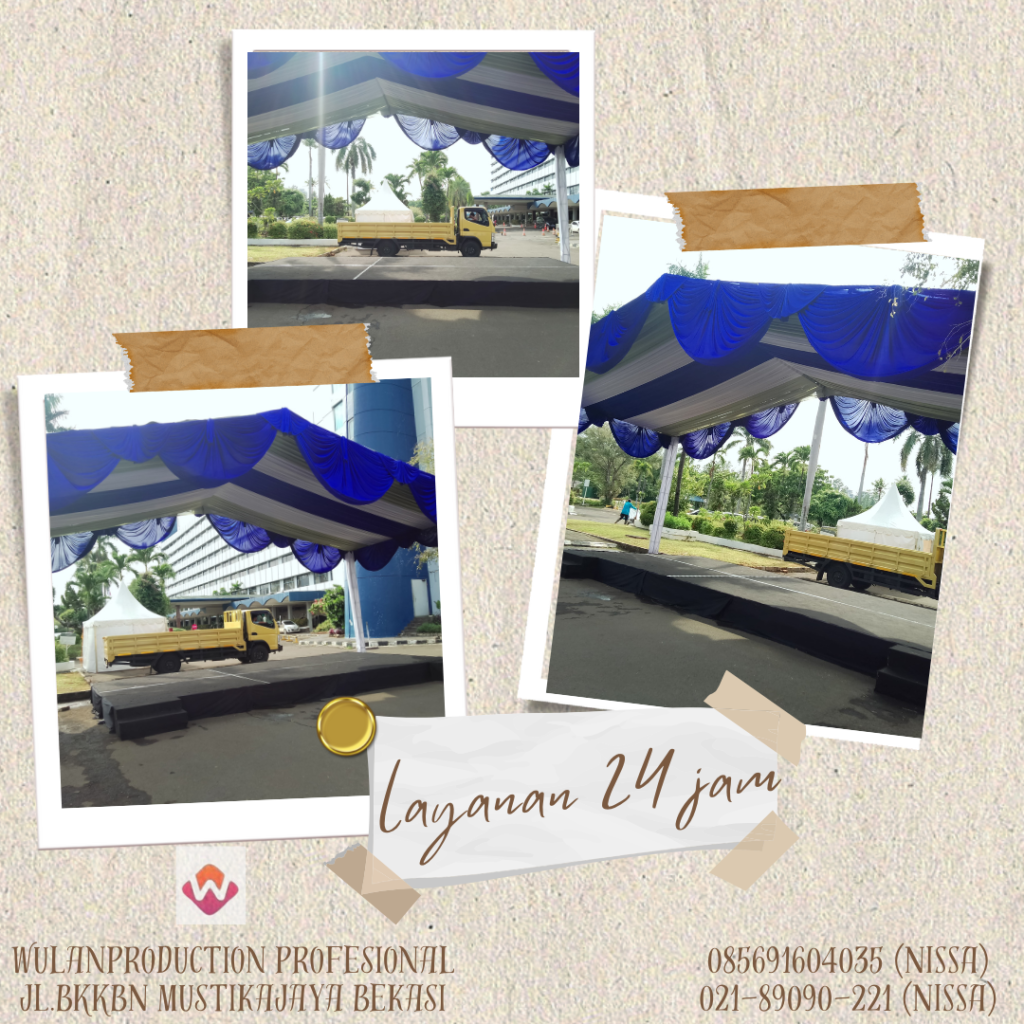Rental Tenda Plafon Dan Serut Type Konvensional Jakarta