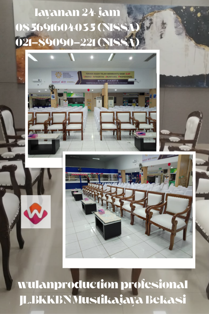 Sewa Kursi VIP Kayu Type Arm Chairs Jakarta