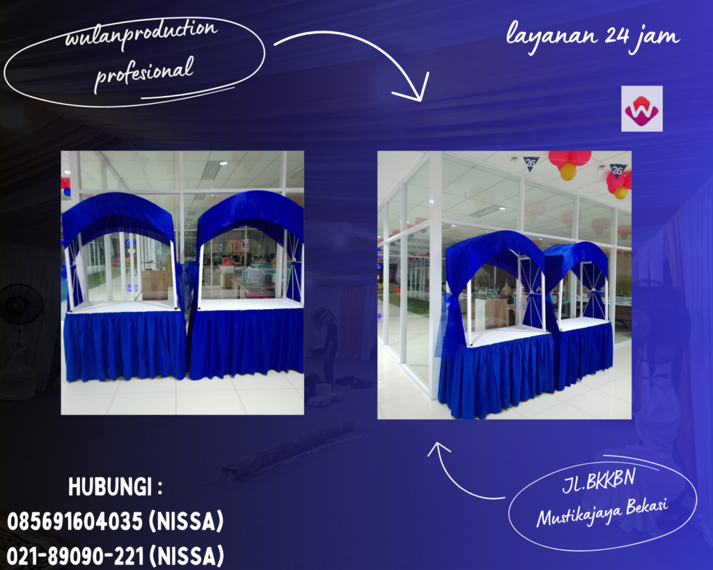 Sewa Meja Gubugan Stand Prasmanan Jakarta