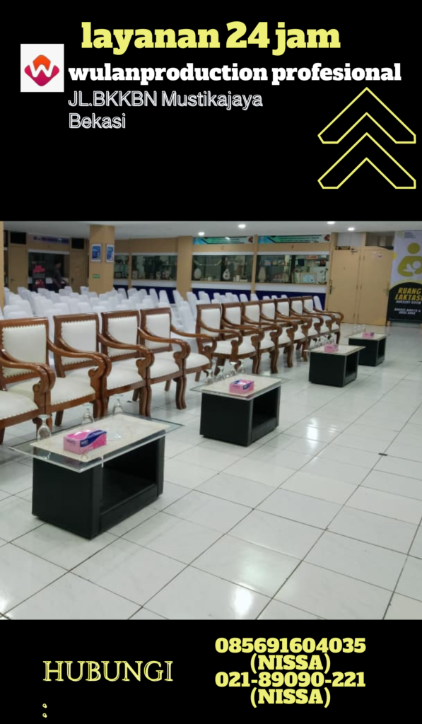 Sewa Meja Kaca VIP Set Arm Chairs Ciracas Jakarta Timur