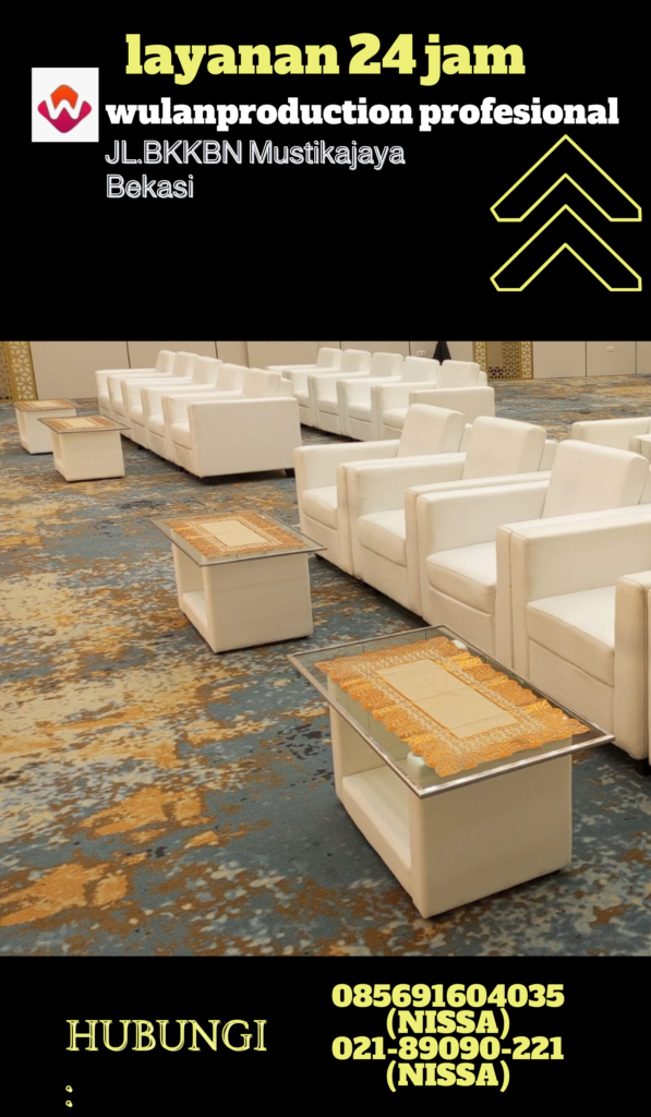 Sewa Meja Kaca VIP Set Arm Chairs Ciracas Jakarta Timur