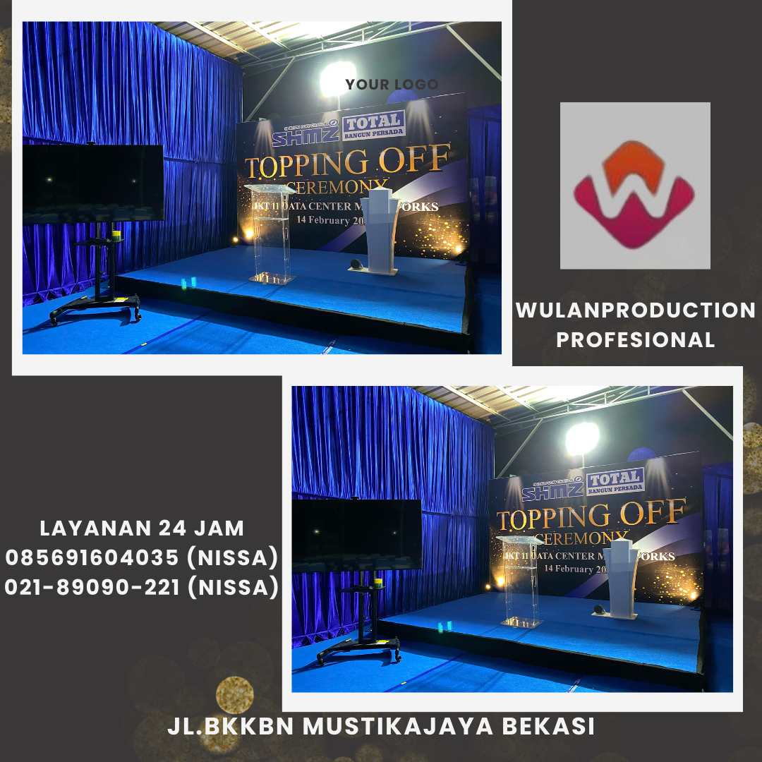 Jasa Rental Backdrop Dan Podium Cikarang