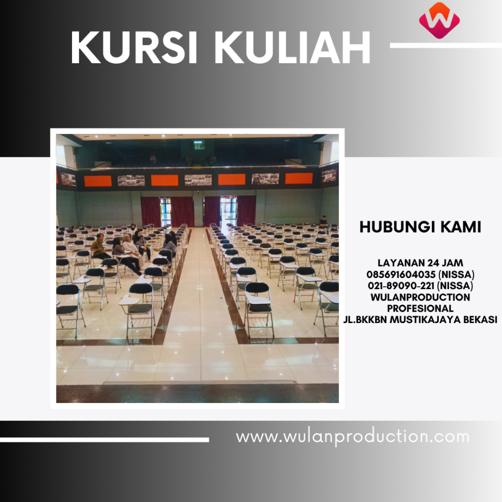Jasa Sewa Kursi Kuliah Lipat Depok